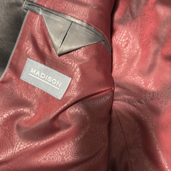 Madison black tie options blazers Tuxedo Jacket polyester and nylon blend. - Picture 5 of 16